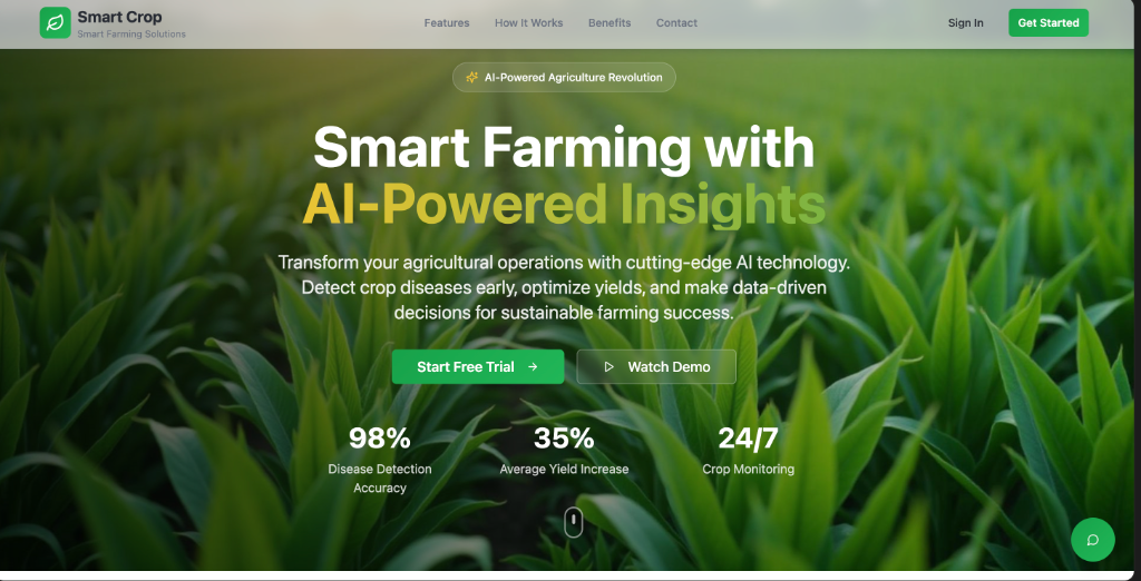 Crop Care AI Dashboard